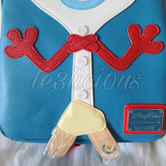 DISNEY PARKS LOUNGEFLY FORKY MINI BACKPACK - Picture 3 of 8